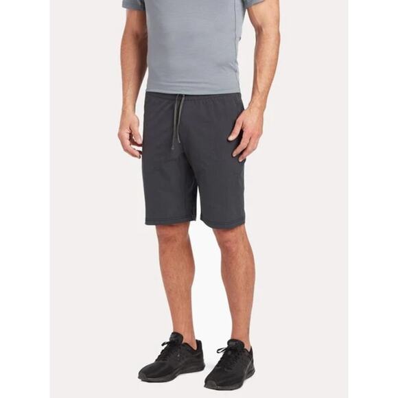 Kuhl Mens Freeflex Shorts Blue XL Drawstring Elastic Waist 10" Inseam 5157 - Picture 1 of 10